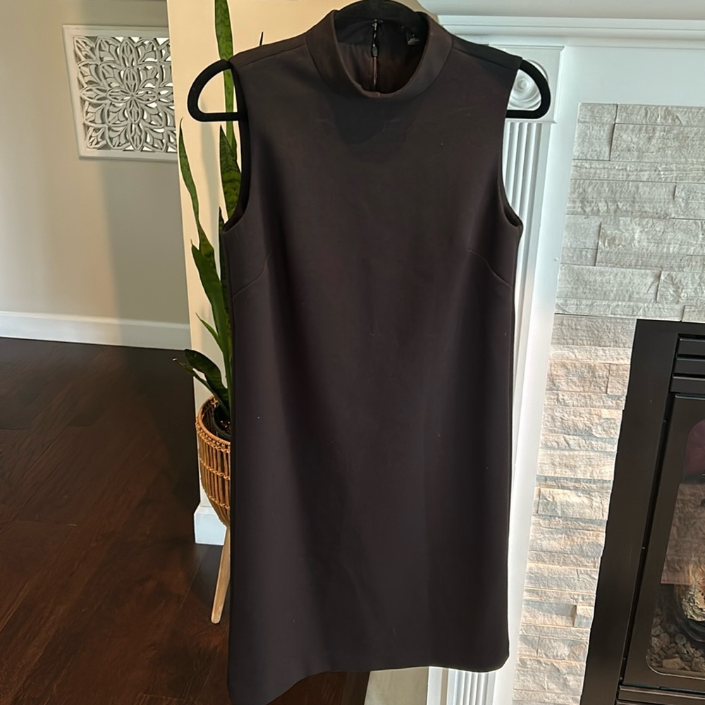 Ann Taylor Mock Neck Sleeveless Dress
